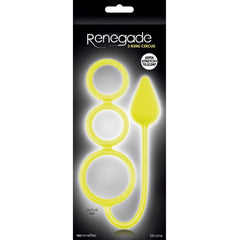 Renegade - 3 Ring Circus - Small - Neon Yellow - Cake Sex Shop