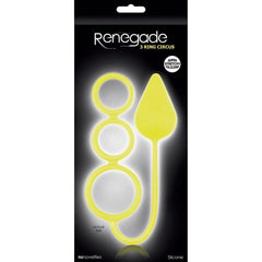 Renegade - 3 Ring Circus - Large - Neon Yellow - Cake Sex Shop