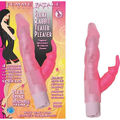 Vibrador Femme Fatale Flexi Rabbit Teaser Pleaser Bubblegum - Cake Sex Shop