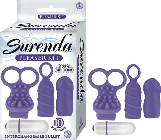 Set Surenda Pleasure Kit Purple - Cake Sex Shop