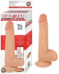 Dildo Realcocks Sliders 7.5" Flesh - Cake Sex Shop
