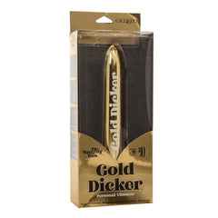 Vibrador Naughty Bits Gold Dicker Personal Vibrator - Cake Sex Shop 2