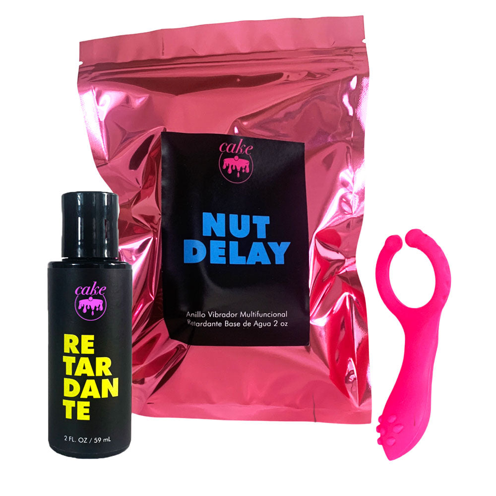 Set Anillo Retardante Cake Nut Delay - Cake Sex Shop