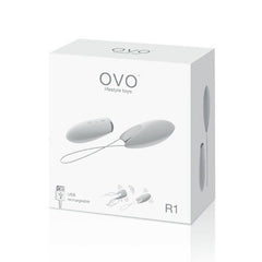 Vibrador Ovo R1 - White Chrome - Cake Sex Shop