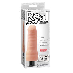 Vibrador Real Feel Lifelike Toyz #5 - 7" Flesh - Cake Sex Shop