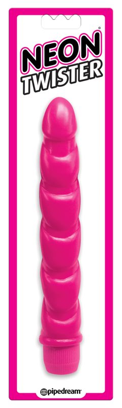Vibrador Neon Twister Pink - Cake Sex Shop