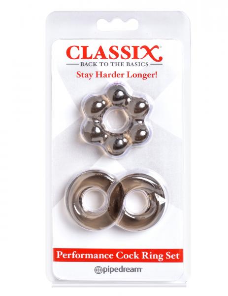 Anillo Classix Performance Cock Ring Set - Cake Sex Shop