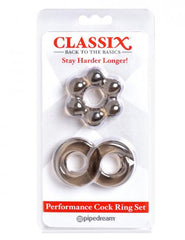 Anillo Classix Performance Cock Ring Set - Cake Sex Shop