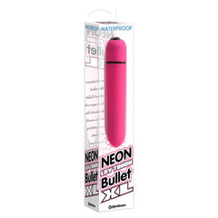 Vibrador Neon Luv Touch Bullet XL Pink - Cake Sex Shop