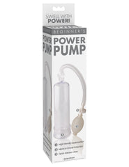 Bomba Pipedream Beginner's Power Pump - Clear - Cake Sex Shop