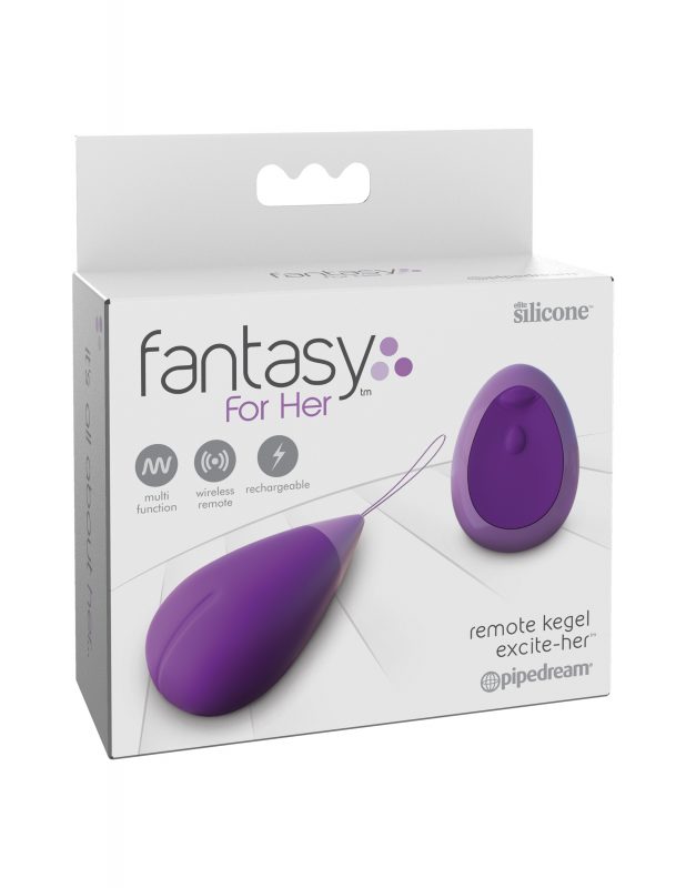 Kegel Fantasy For Her Remote Kegel Excite-Her- Purple - Cake Sex Shop