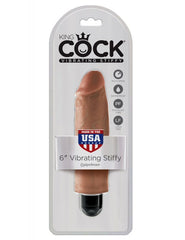 Dildo King Cock 6″ Vibrating Stiffy - Cake Sex Shop