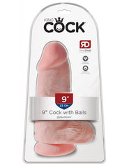Dildo King Cock Chubby 9" Flesh - Cake Sex Shop
