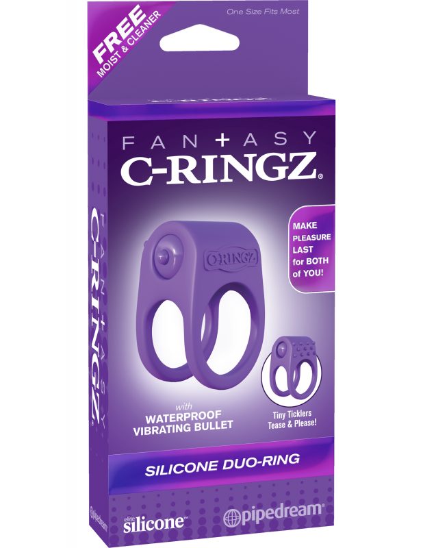 Anillo Fantasy C- Ringz Silicone Duo-Ring - Cake Sex Shop