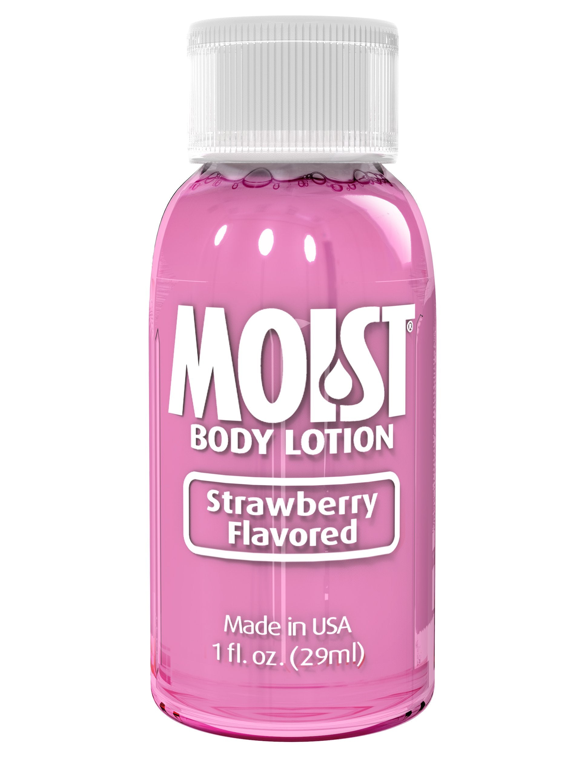 Lubricante Moist Flavored Moist 1 Oz. Strawberry - Cake Sex Shop