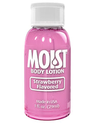Lubricante Moist Flavored Moist 1 Oz. Strawberry - Cake Sex Shop