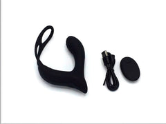 Masajeador de Próstata con Doble Anillo y Vibración -Prostate Massage II - Cake Sex Shop 2 3