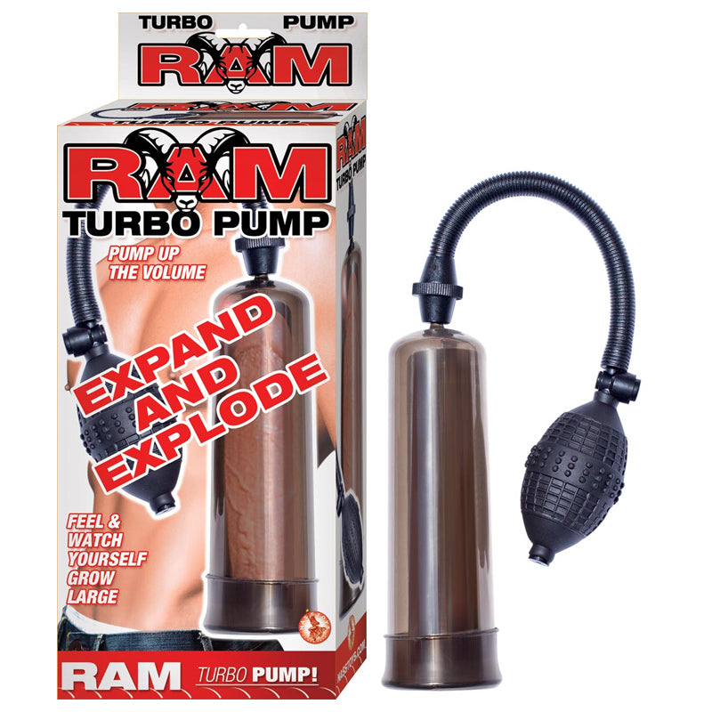 Bomba Ram Turbo Pump-Smoke - Cake Sex Shop