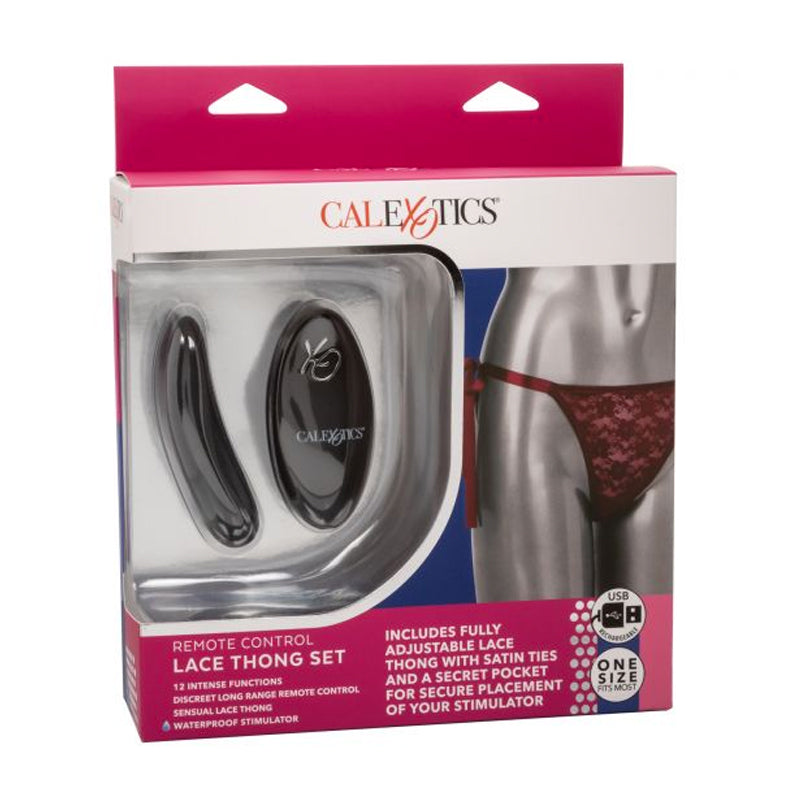 Vibrador Panty Remote Control Lace Thong - Cake Sex Shop