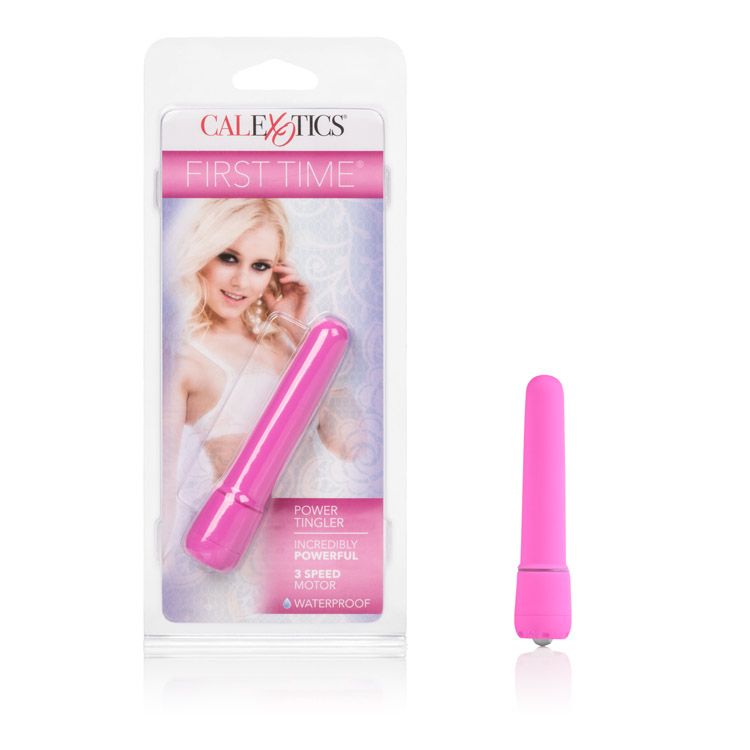 Vibrador Bala First Time Power Tingler Pink - Cake Sex Shop