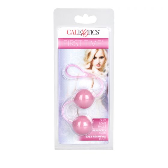 Kegel First Time Love Balls Duo Lover Pink - Cake Sex Shop