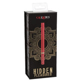 Vibrador Hidden Pleasures Red - Cake Sex Shop