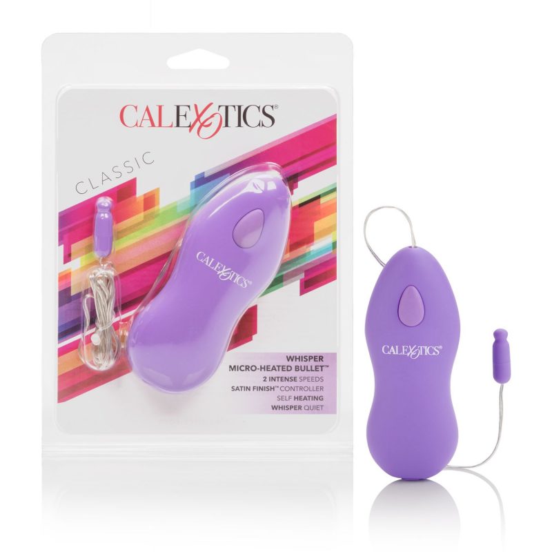 Vibrador Whisper Micro-Heated-Purple - Cake Sex Shop