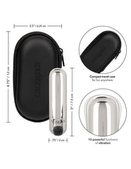Rechrg Hideaway Bullet - Silver - Cake Sex Shop 2 3