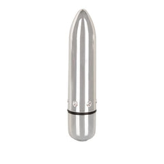 Vibrador Crystal High Intensity Bullet Silver - Cake Sex Shop 2