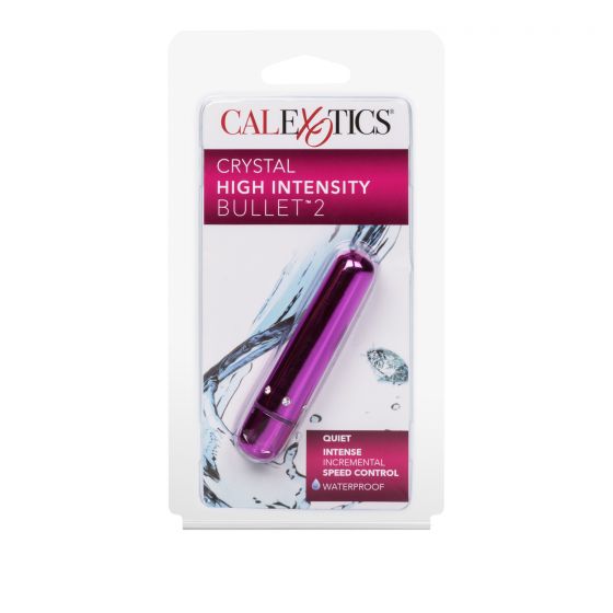Vibrador Crystal High Intensity Bullet 2 Pink - Cake Sex Shop
