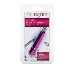 Vibrador Crystal High Intensity Bullet 2 Pink - Cake Sex Shop