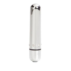 Vibrador Crystal High Intensity Bullet 2 Silver - Cake Sex Shop 2