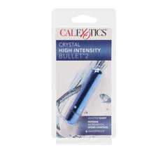 Vibrador Crystal High Intensity Bullet 2 Blue - Cake Sex Shop