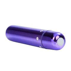 Vibrador Crystal High Intensity Bullet 2 Purple - Cake Sex Shop 2 3