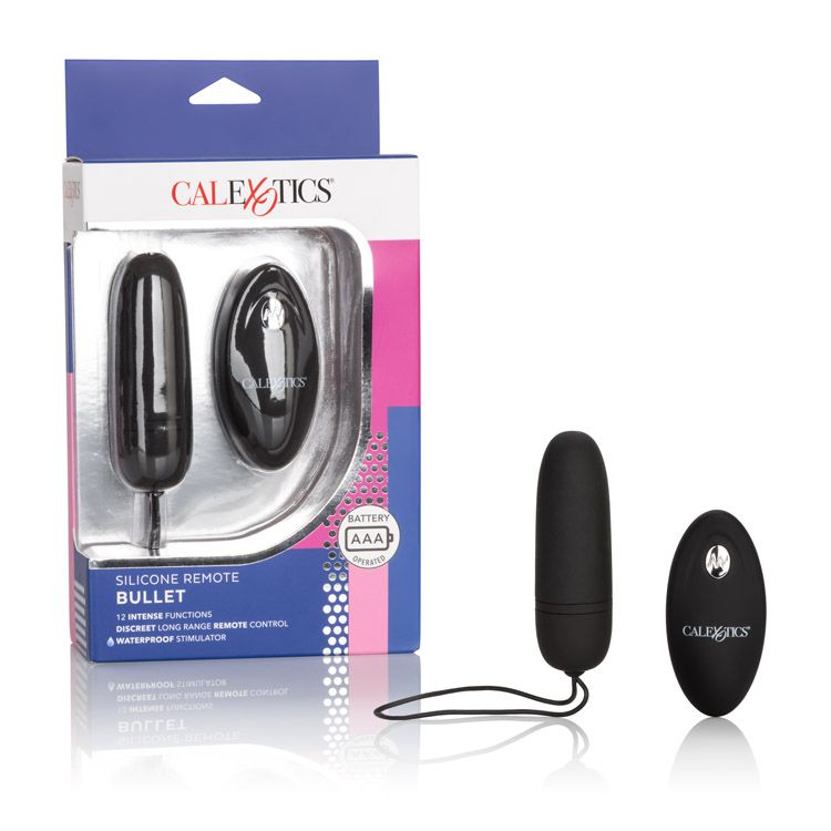 Vibrador Silicone Remote Bullet - Cake Sex Shop
