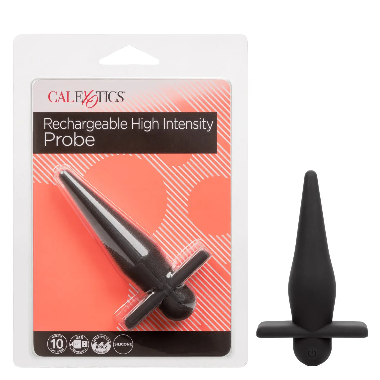 Vibrador Anal Rechargeable Hi Intensity Probe-Black - Cake Sex Shop