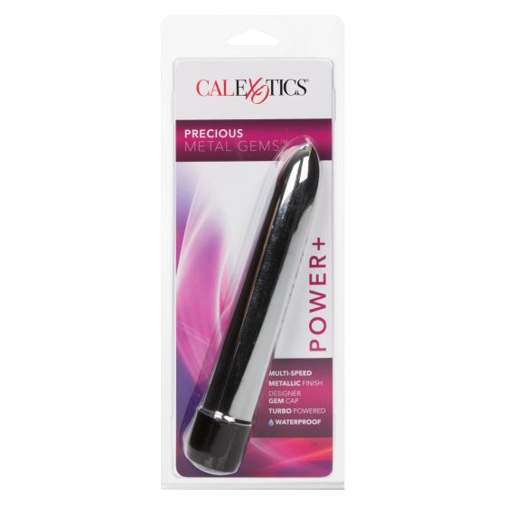 Vibrador Precious Metal Gems - Silver - Cake Sex Shop