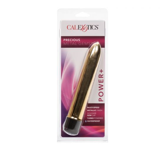 Vibrador Precious Metal Gems - Gold - Cake Sex Shop