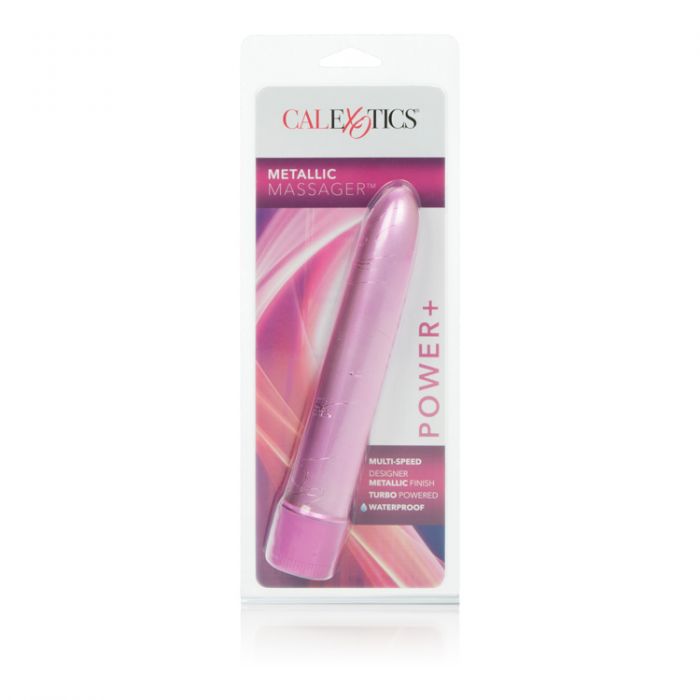 Vibrador Metallic Masager Pink - Cake Sex Shop