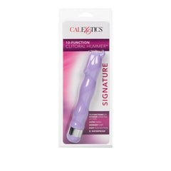Vibrador 10-Function Clitoral Hummer Purple - Cake Sex Shop