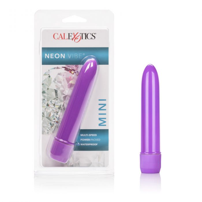 Vibrador Mini Neon Ms Vibe Purple - Cake Sex Shop