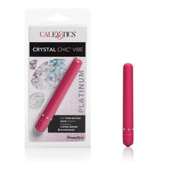 Vibrador Crystal Chic Vibes Pink - Cake Sex Shop