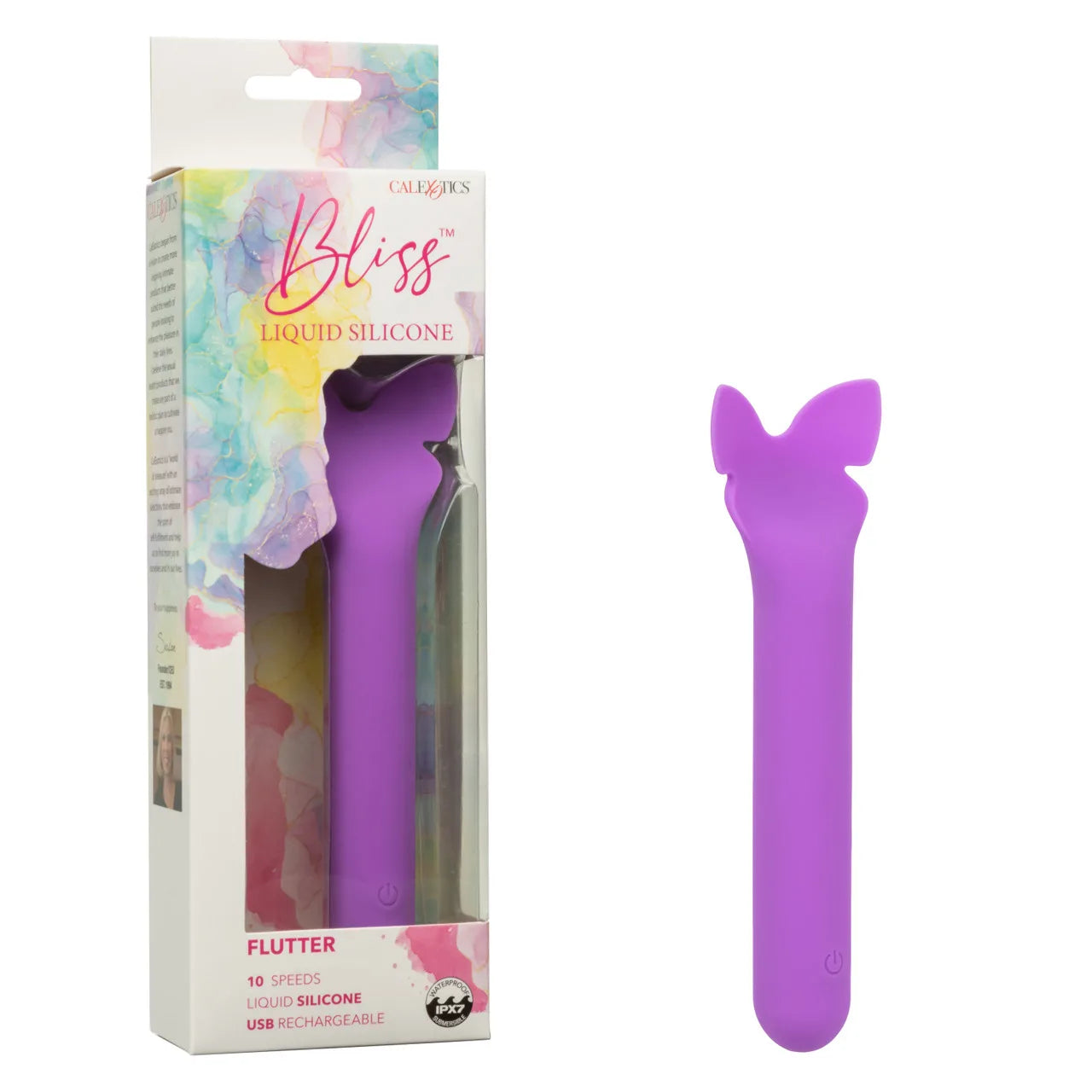 Estimulador Bliss Liquid Silicone Flutter - Cake Sex Shop