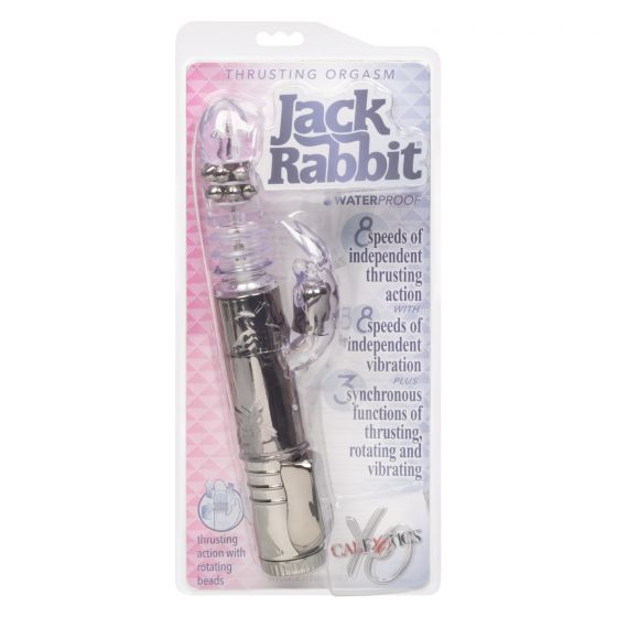 Vibrador Jack Rabbit Thrusting Orgasm Jack Rabbit Black - Cake Sex Shop