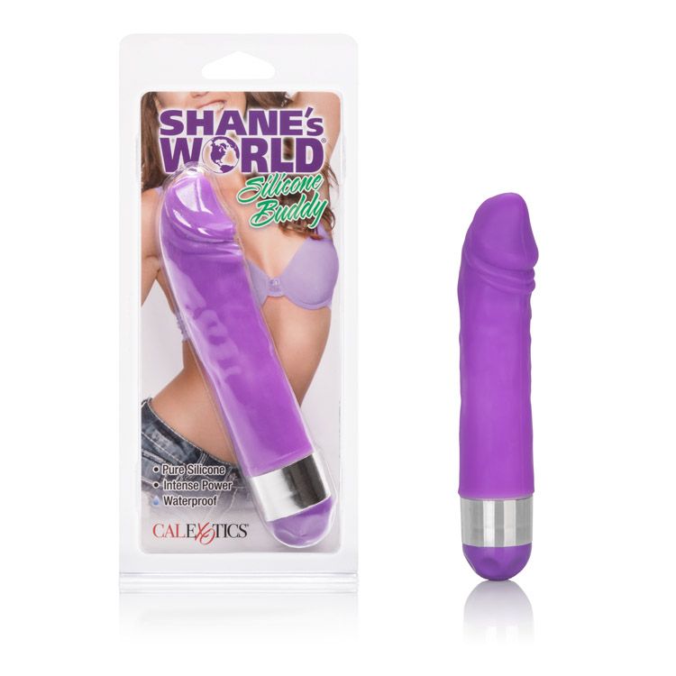 Vibrador Shane's World Silicone Buddy Purple - Cake Sex Shop