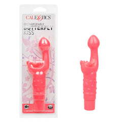 Vibrador Rechargeable Butterfly Kiss- Pink - Cake Sex Shop