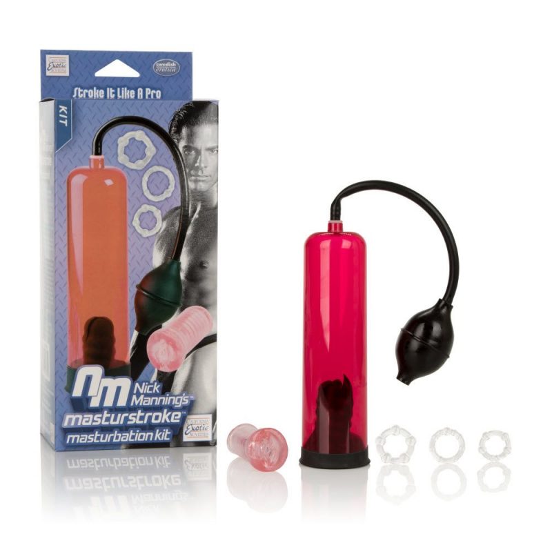 Set Nick's Masturstroke Rock Hard Pump Kit - Cake Sex Shop