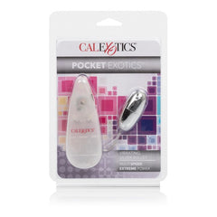 Vibrador Pocket Exotics Vibrating Silver Bullet - Cake Sex Shop