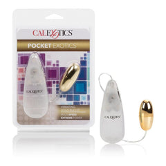 Vibrador Bala Pocket Exotics Vibrating Gold Bullet - Cake Sex Shop