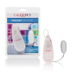 Vibrador Pocket Exotics Vibrating Bullet White - Cake Sex Shop